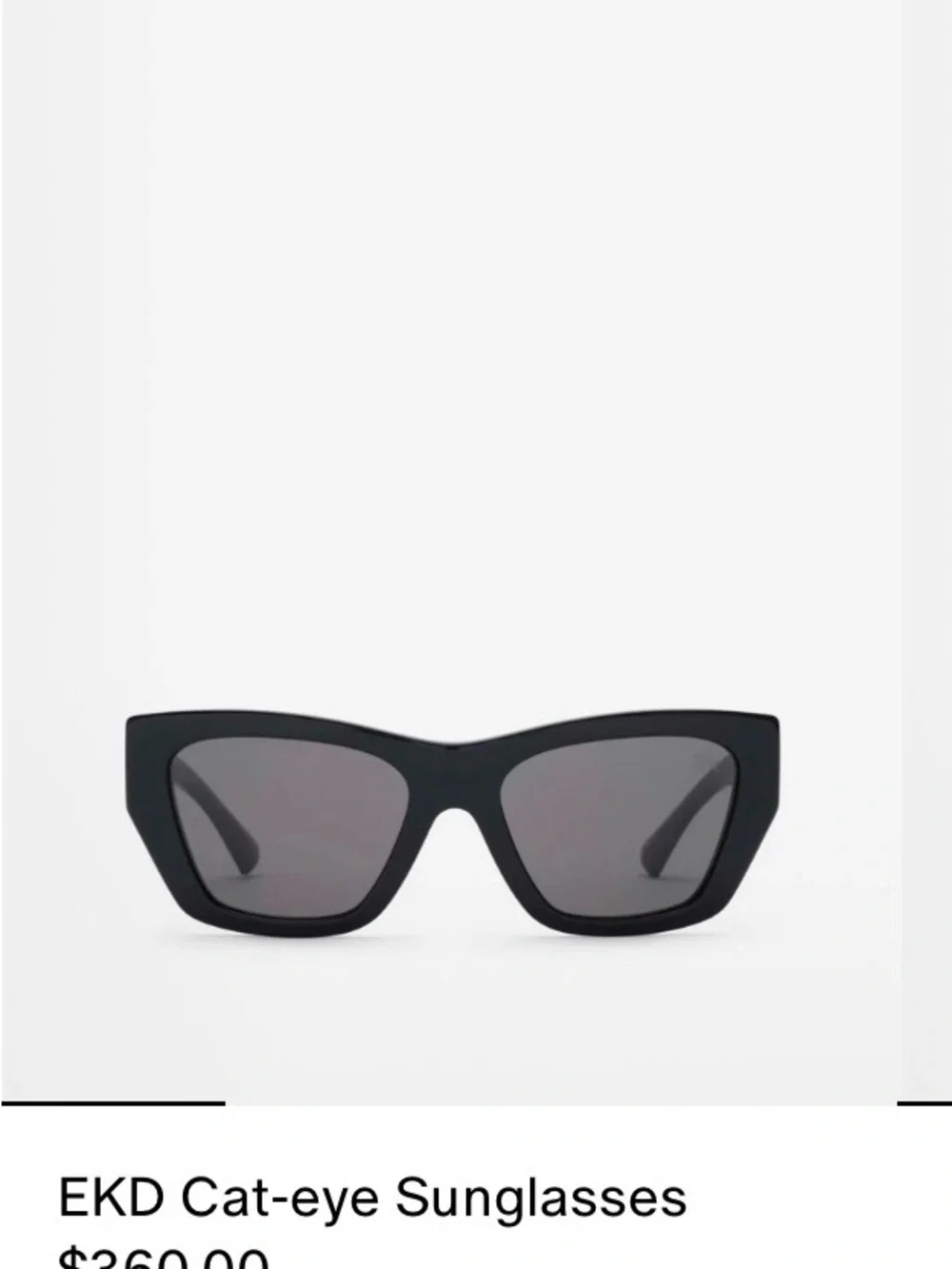 Burberry Black Oversized Women's Sunglasses